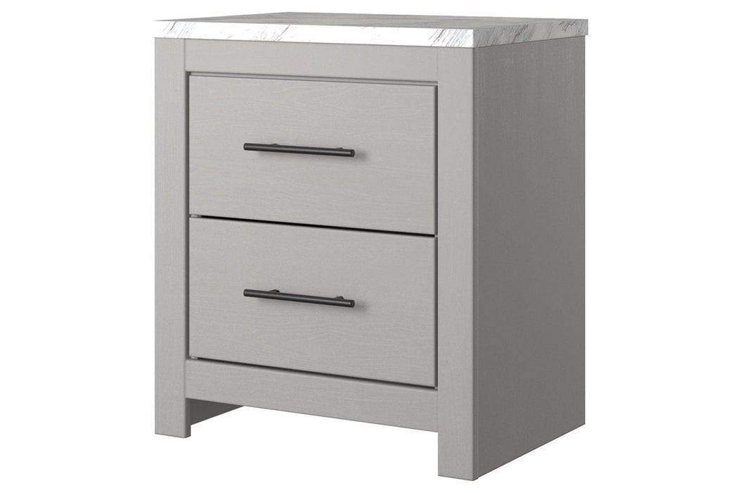 Cottonburg Light Gray/White Nightstand - B1192-92 - Gate Furniture