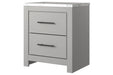 Cottonburg Light Gray/White Nightstand - B1192-92 - Gate Furniture