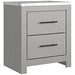 Cottonburg Light Gray/White Nightstand - B1192-92 - Gate Furniture
