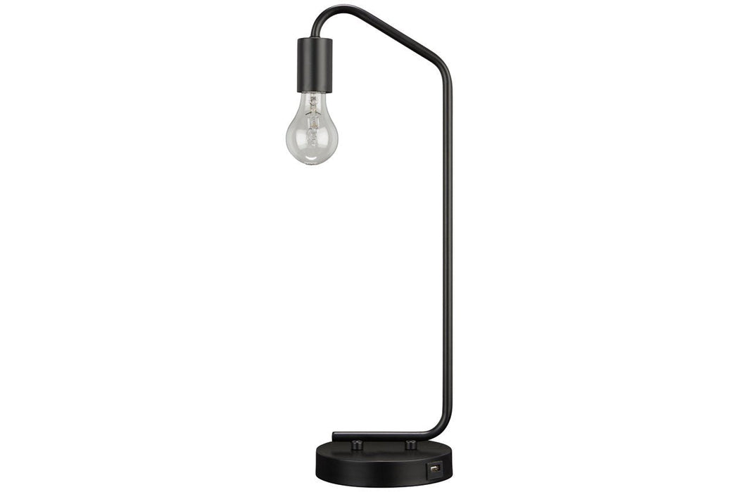 Covybend Black Desk Lamp - L734312 - Gate Furniture