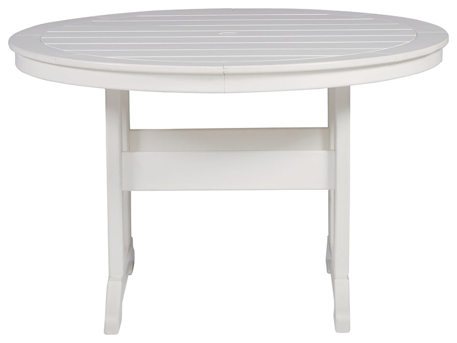 Crescent Luxe Outdoor Dining Table - P207-615 - In Stock Furniture