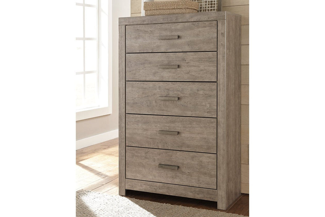 Culverbach Gray Chest of Drawers - B070-46 - Gate Furniture