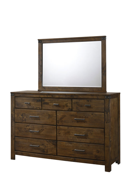 Curtis Brown Panel Bedroom Set - Gate Furniture