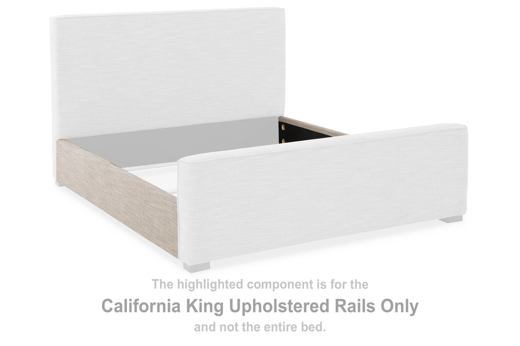 Dakmore California King Upholstered Rails - B783-94 - In Stock Furniture