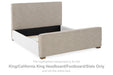 Dakmore King/California King Headboard/Footboard/Slats - B783-82 - In Stock Furniture