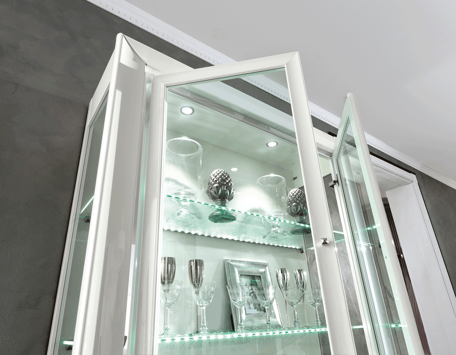 Dama Bianca 2 Door China - i24026 - In Stock Furniture