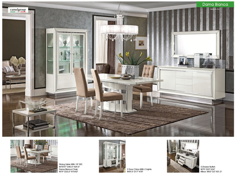 Dama Bianca Dining Set - Gate Furniture