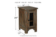 Danell Ridge Brown Chairside End Table - T446-7 - Gate Furniture