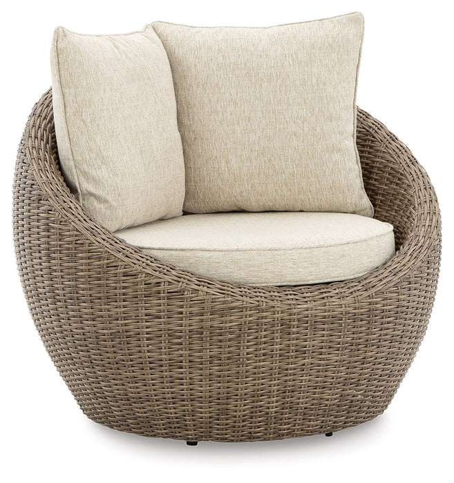 DANSON Swivel Lounge with Cushion (Set of 2) - P505-821 - In Stock Furniture
