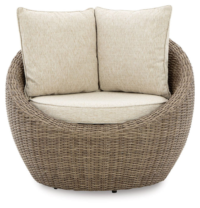 DANSON Swivel Lounge with Cushion (Set of 2) - P505-821 - In Stock Furniture