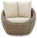 DANSON Swivel Lounge with Cushion (Set of 2) - P505-821 - In Stock Furniture