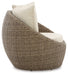 DANSON Swivel Lounge with Cushion (Set of 2) - P505-821 - In Stock Furniture