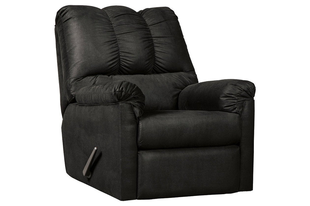 Darcy Black Recliner - 7500825 - Gate Furniture