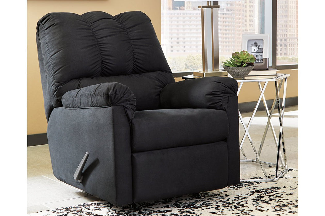 Darcy Black Recliner - 7500825 - Gate Furniture