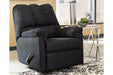 Darcy Black Recliner - 7500825 - Gate Furniture