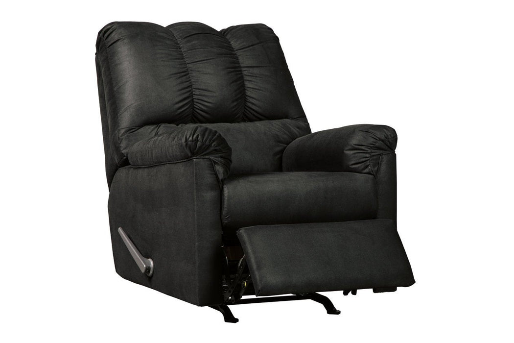 Darcy Black Recliner - 7500825 - Gate Furniture
