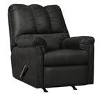 Darcy Black Recliner - 7500825 - Gate Furniture