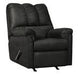 Darcy Black Recliner - 7500825 - Gate Furniture