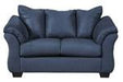 Darcy Blue Loveseat - 7500735 - Gate Furniture