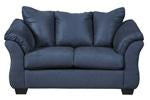 Darcy Blue Loveseat - 7500735 - Gate Furniture