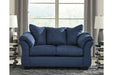 Darcy Blue Loveseat - 7500735 - Gate Furniture