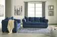 Darcy Blue Loveseat - 7500735 - Gate Furniture