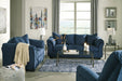 Darcy Blue Loveseat - 7500735 - Gate Furniture