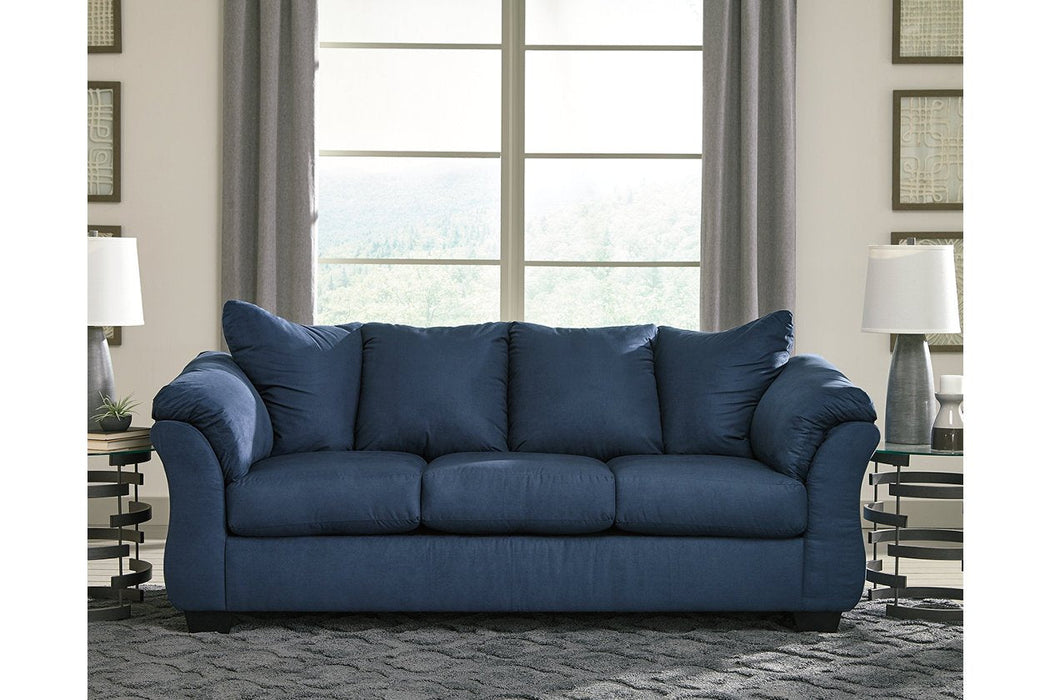 Darcy Blue Sofa - 7500738 - Gate Furniture
