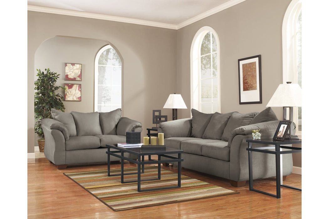 Darcy Cobblestone Loveseat - 7500535 - Gate Furniture