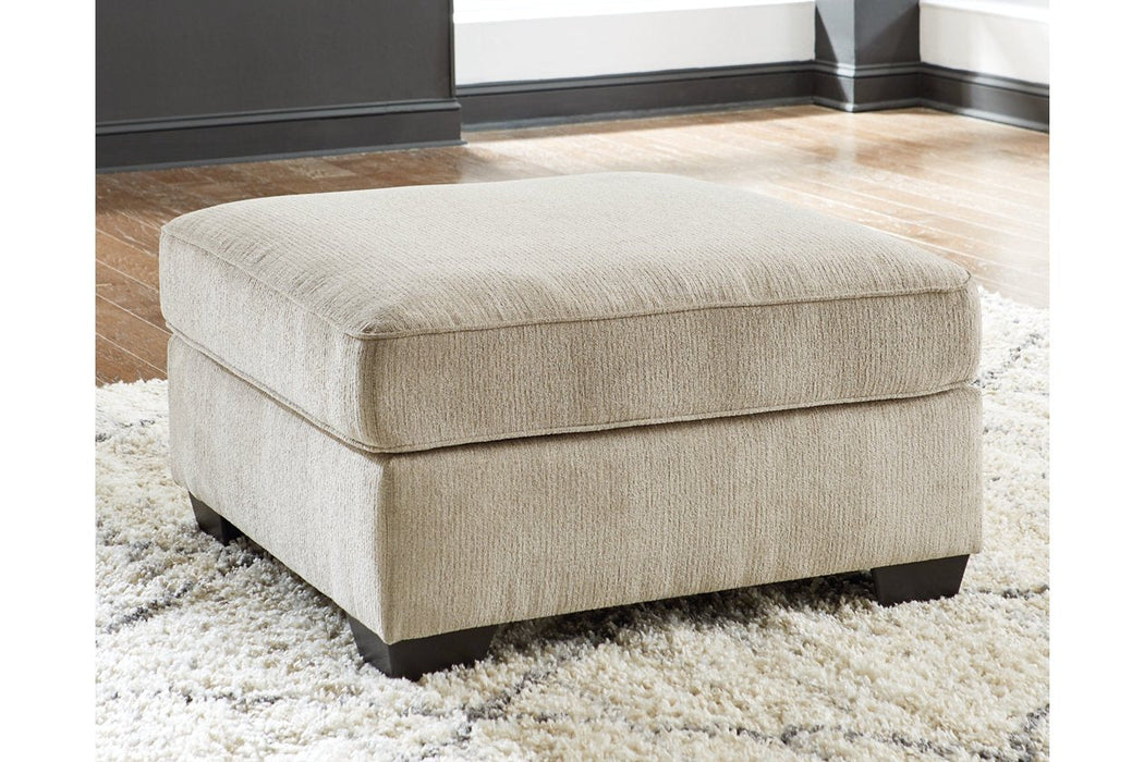 Decelle Putty Oversized Accent Ottoman - 8030508 - Gate Furniture