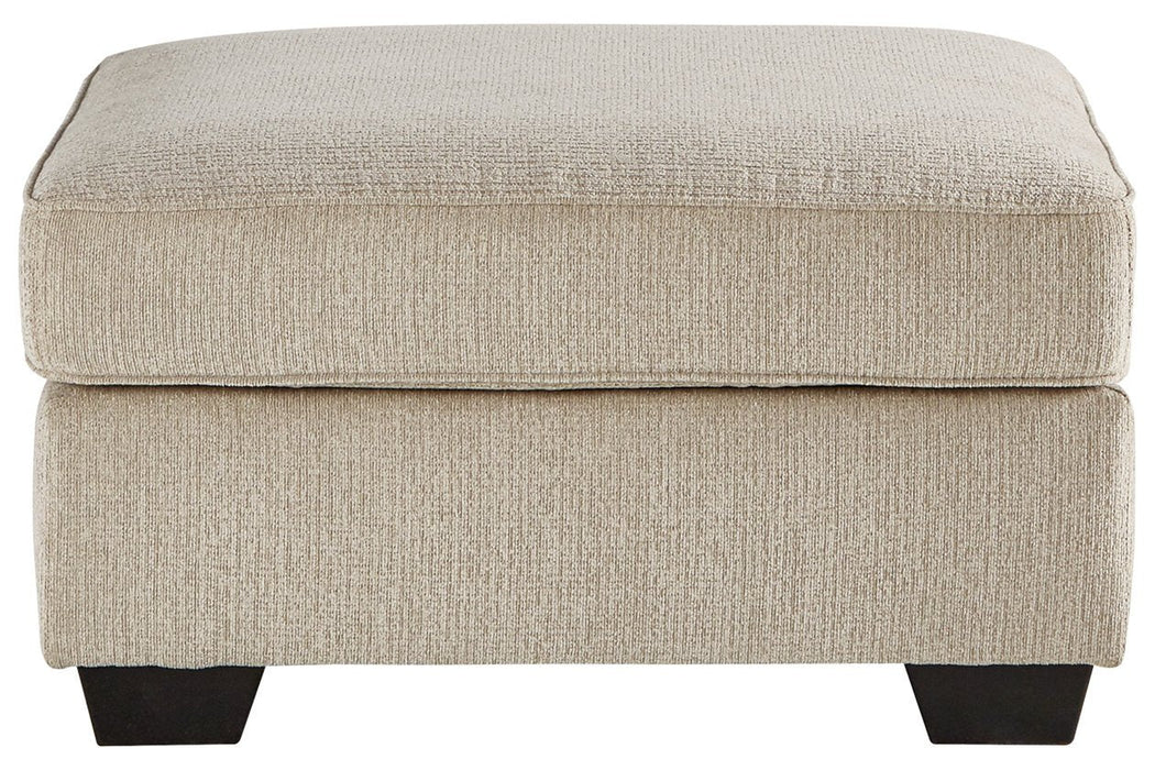 Decelle Putty Oversized Accent Ottoman - 8030508 - Gate Furniture