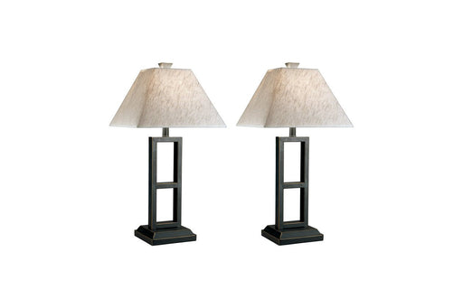 Deidra Black Table Lamp (Set of 2) - L318924 - Gate Furniture
