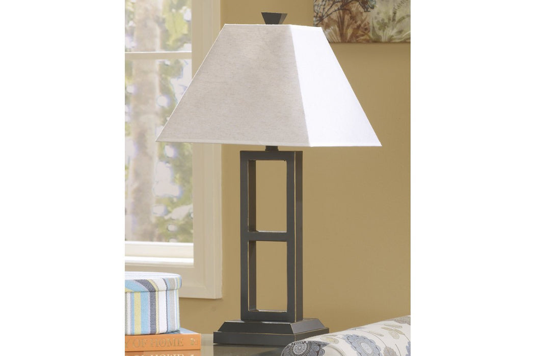 Deidra Black Table Lamp (Set of 2) - L318924 - Gate Furniture