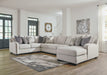 Dellara Chalk RAF Sectional - Gate Furniture