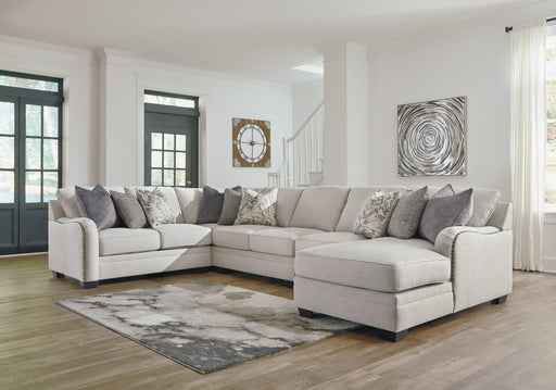 Dellara Chalk RAF Sectional - Gate Furniture