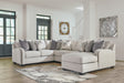 Dellara Chalk RAF Sectional - Gate Furniture