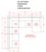 Dellara Chalk RAF Sectional - Gate Furniture