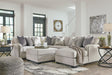 Dellara Chalk RAF Sectional - Gate Furniture
