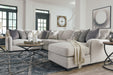Dellara Chalk RAF Sectional - Gate Furniture