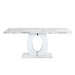 Deltona White Dining Room Set - Gate Furniture