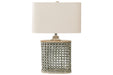 Deondra Gray Table Lamp - L208234 - Gate Furniture