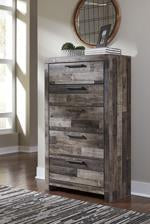 Derekson Multi Gray Chest of Drawers - B200-46 - Gate Furniture