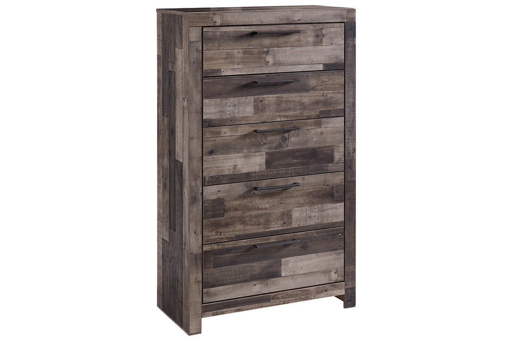 Derekson Multi Gray Chest of Drawers - B200-46 - Gate Furniture