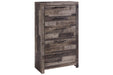 Derekson Multi Gray Chest of Drawers - B200-46 - Gate Furniture