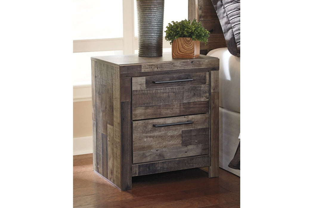 Derekson Multi Gray Nightstand - B200-92 - Gate Furniture