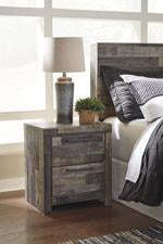Derekson Multi Gray Nightstand - B200-92 - Gate Furniture
