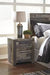 Derekson Multi Gray Nightstand - B200-92 - Gate Furniture