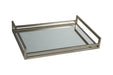 Derex Champagne Finish Tray - A2000255 - Gate Furniture