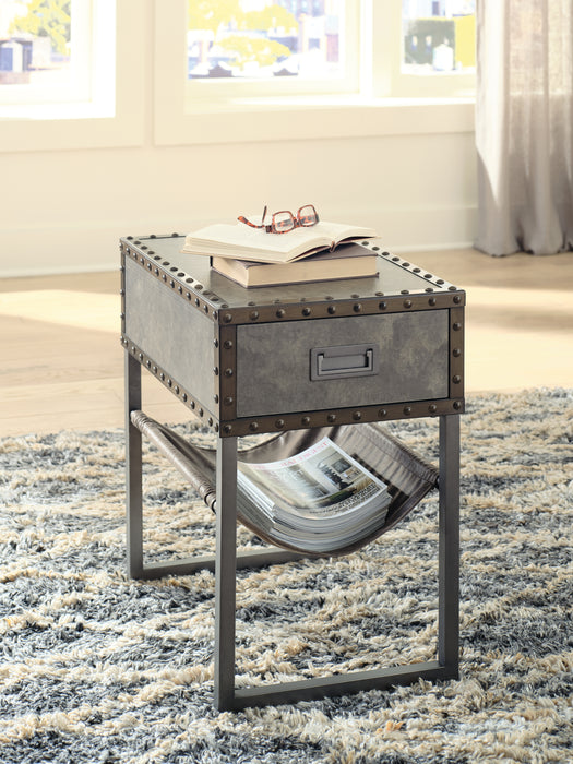 Derrylin Chairside End Table - T973-7 - In Stock Furniture