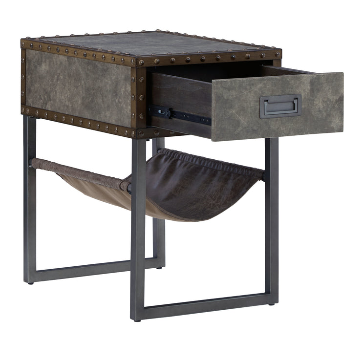 Derrylin Chairside End Table - T973-7 - In Stock Furniture